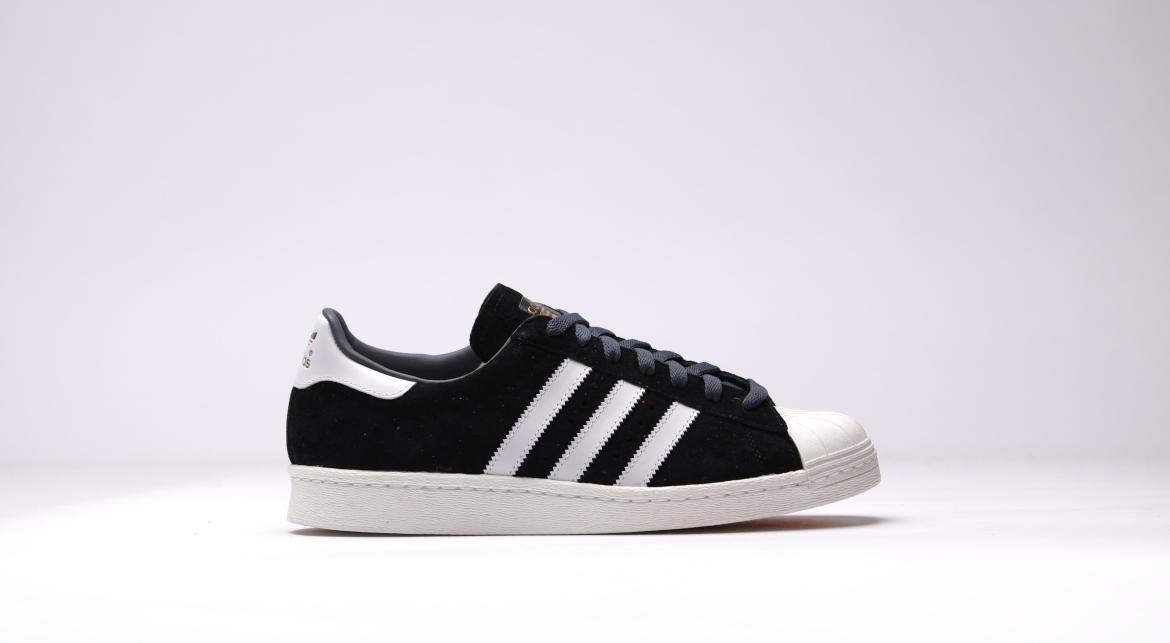adidas SUPERSTAR 80s DLX SUEDE 黒/白 adidas Originals